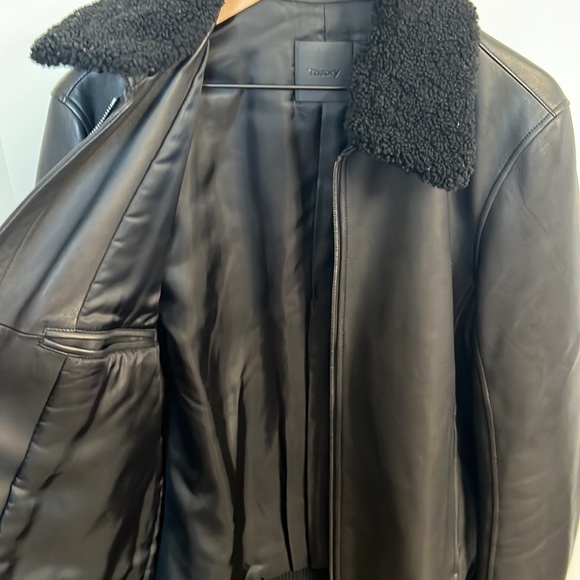 Theory Tyler NC Kelleher Leather Jacket - Picture 3 of 5